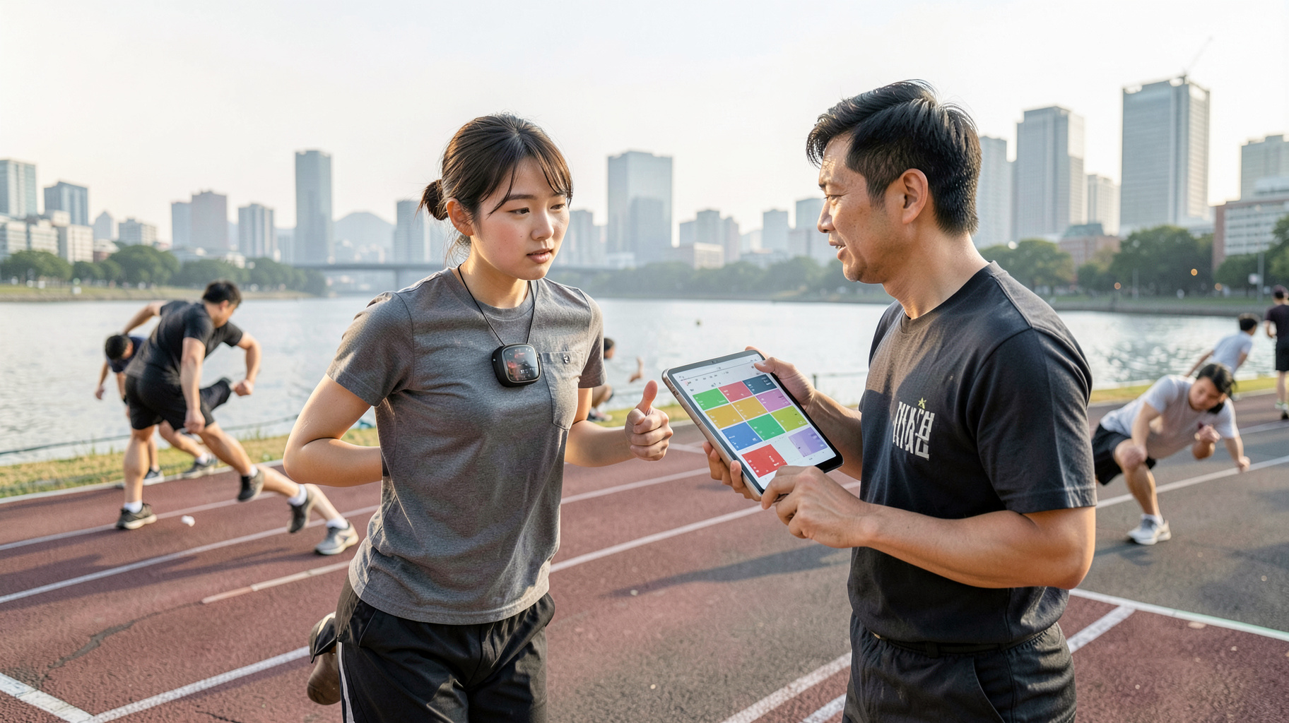 選手追跡の技術がランニングへ、AIが走りの質を見える化する